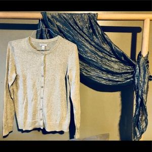 Croft and Barrow Shimmer Cardigan